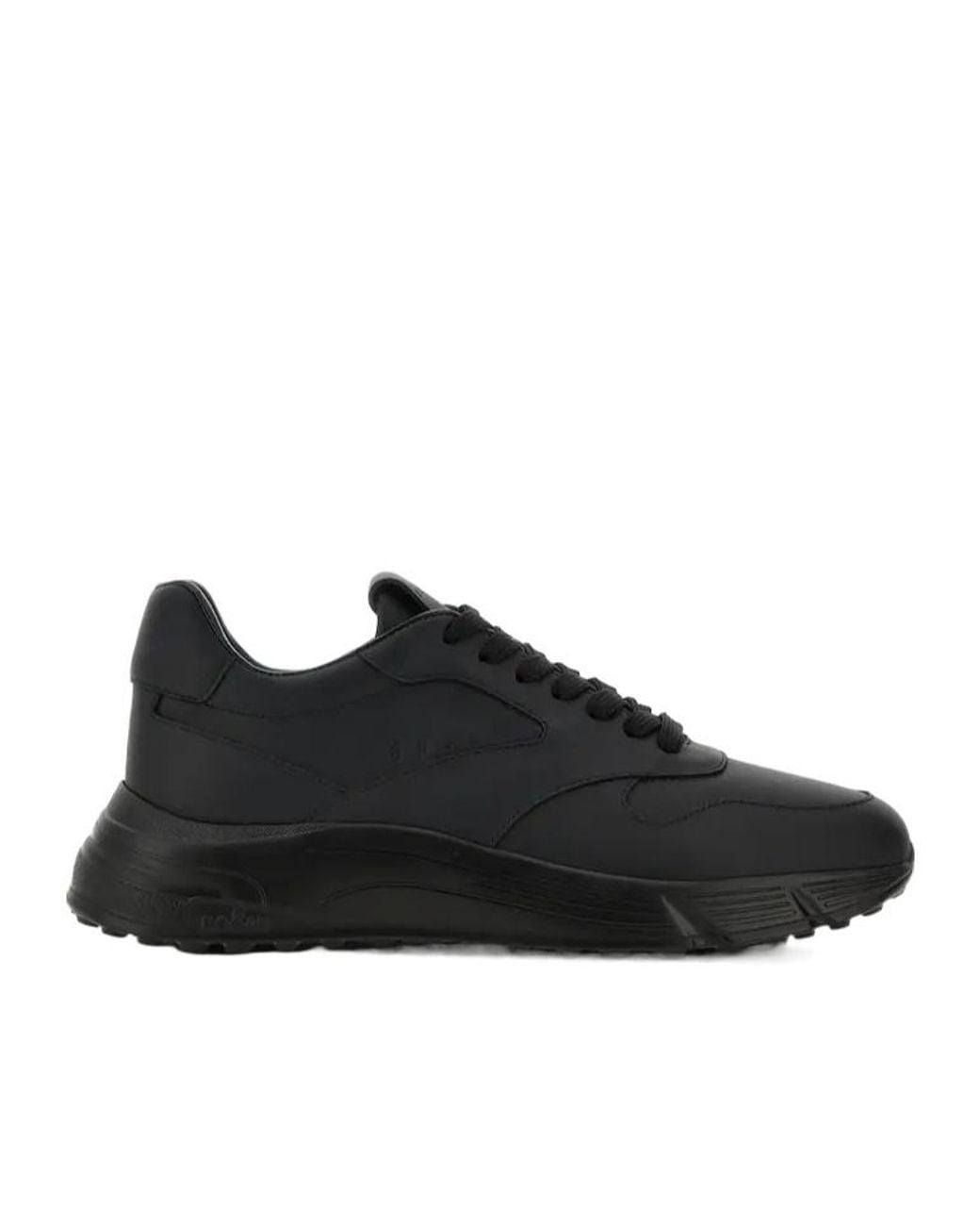 Hogan Black Hyperlight Lace-Up Sneakers for men