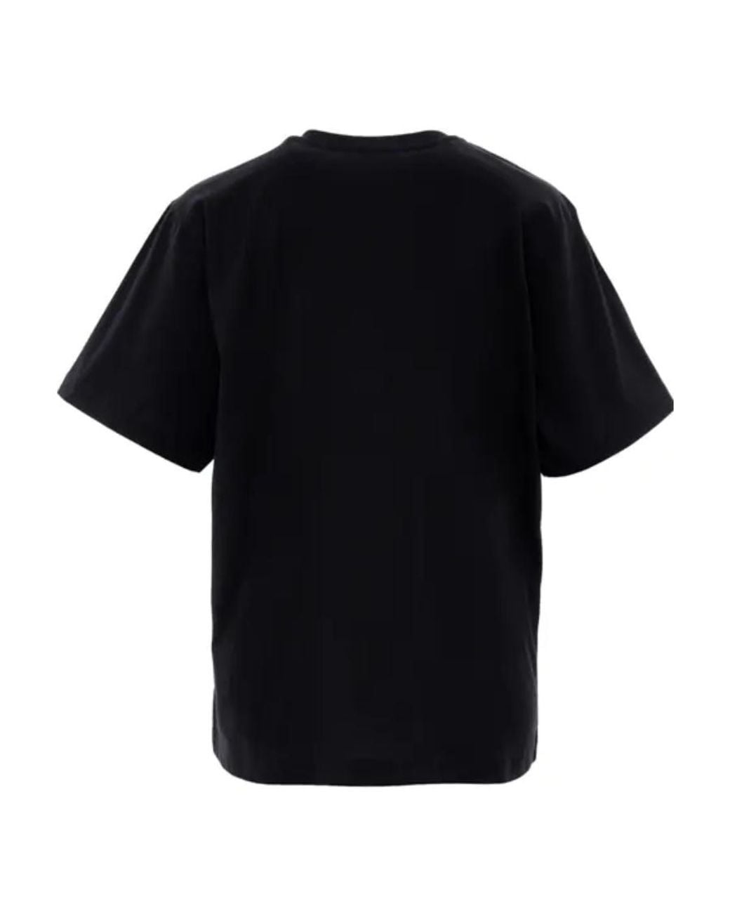 Moschino Black Printed Short-Sleeve T-Shirt