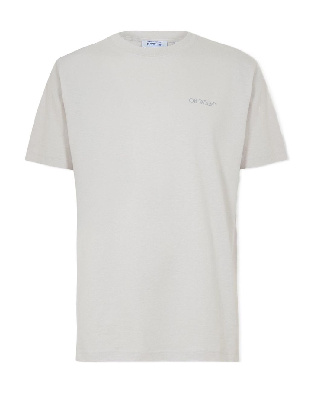 Off-White c/o Virgil Abloh White Logo Short Sleeve T-Shirt for men