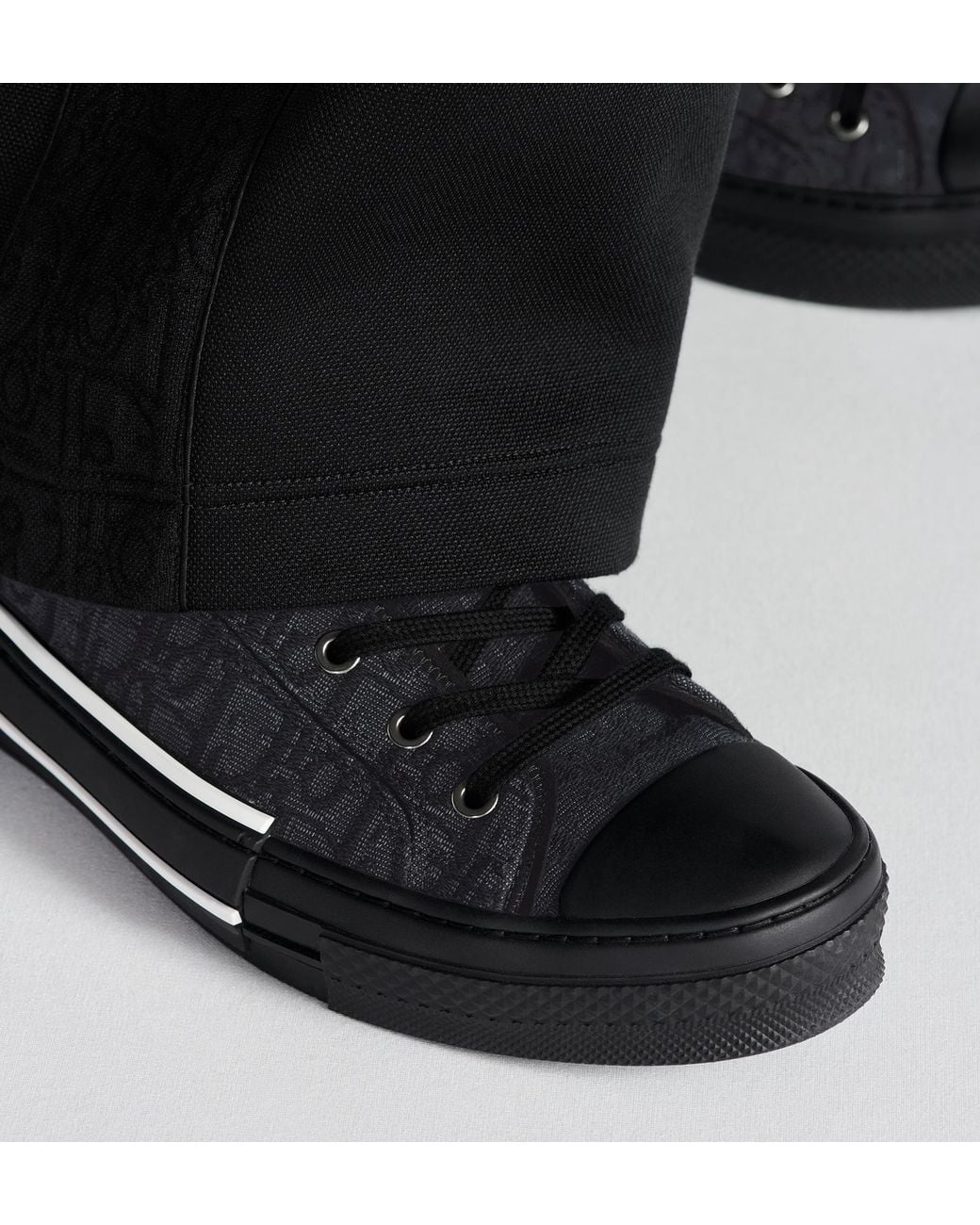 Dior Black B23 League Low-Top Sneaker for men