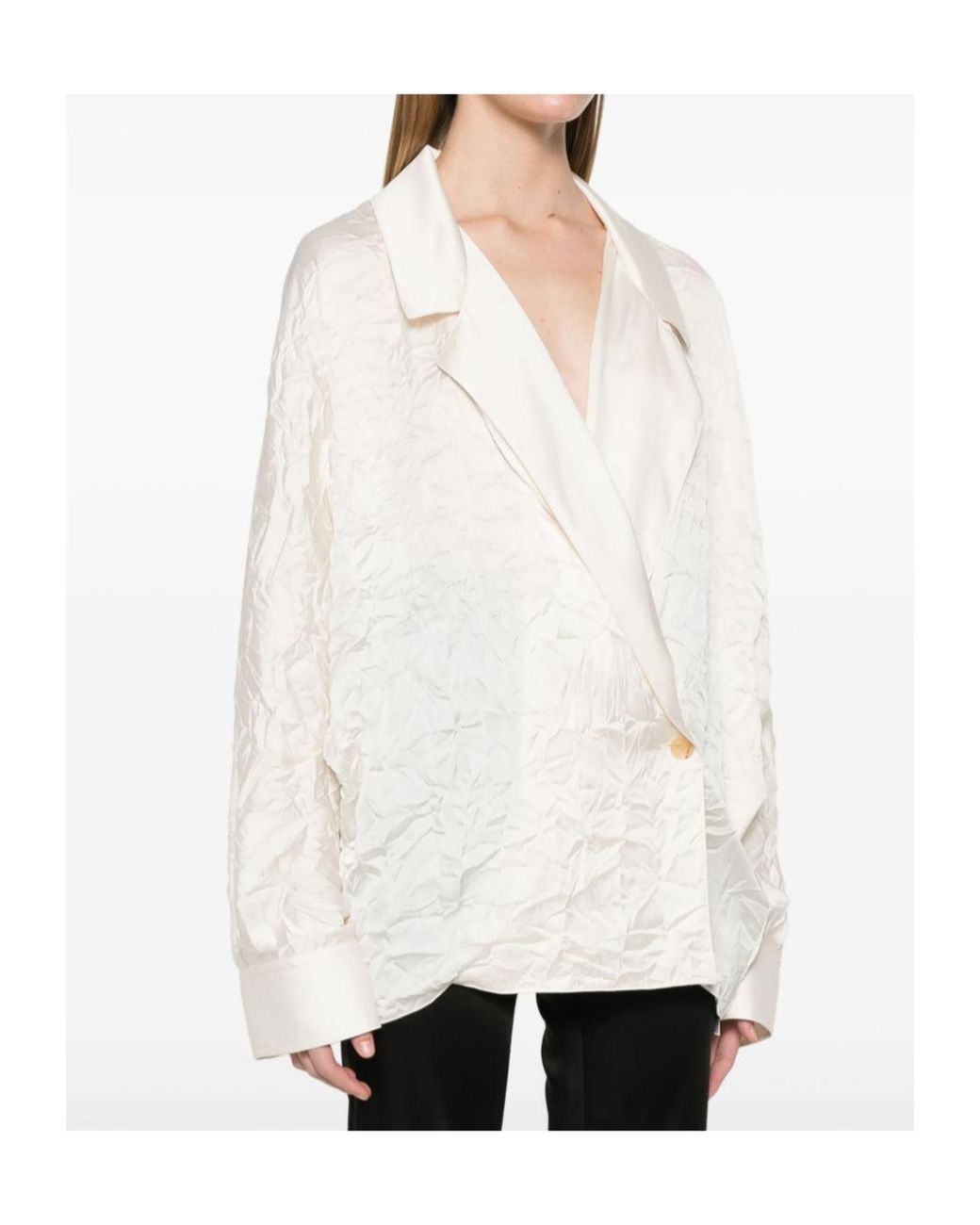 Khaite White Garth Shirt