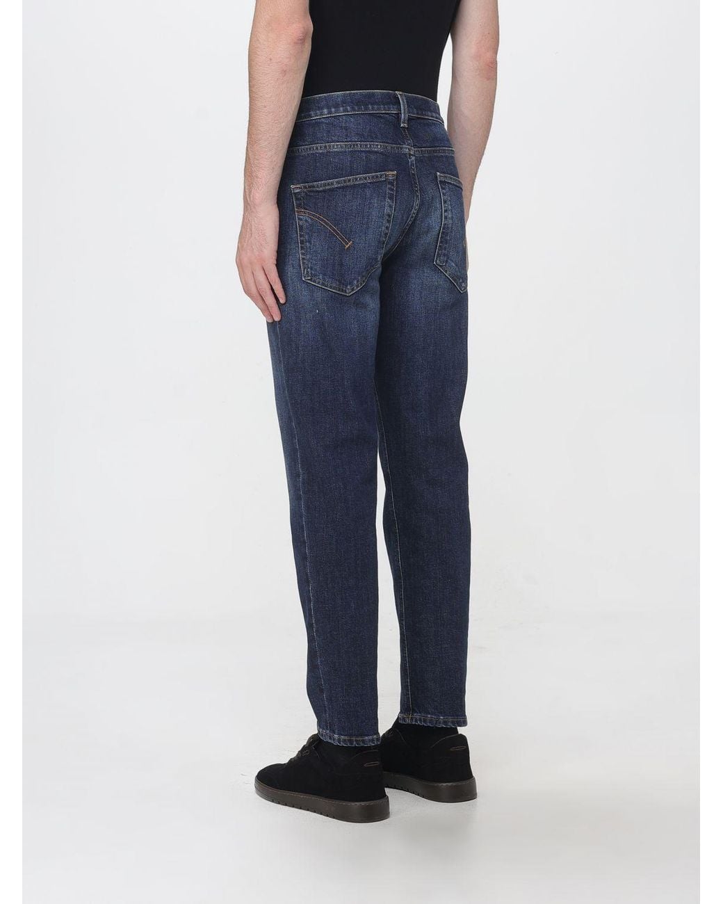 Dondup Blue Five-Pocket Jeans for men