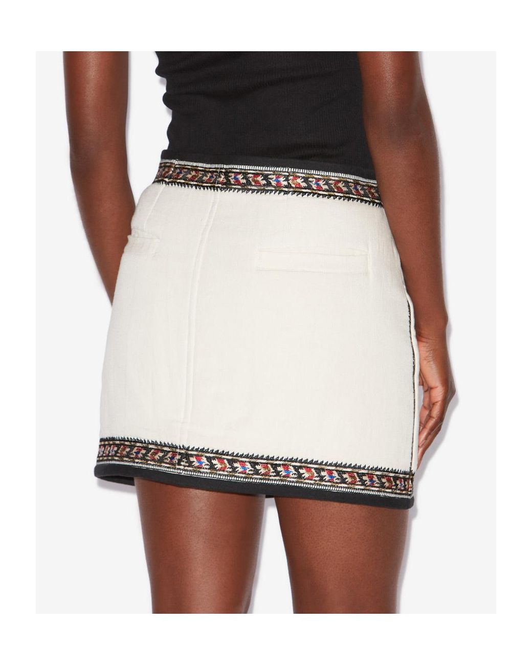 Isabel Marant Metallic Isabel Marant Étoile Zeria Skirt