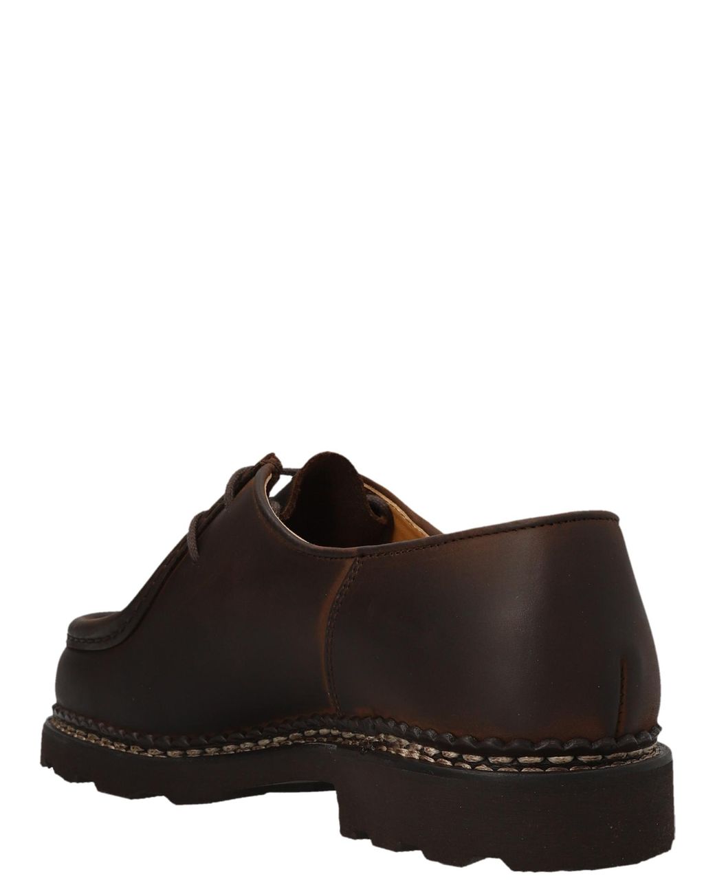 Paraboot Brown Logo Casual Shoes for men