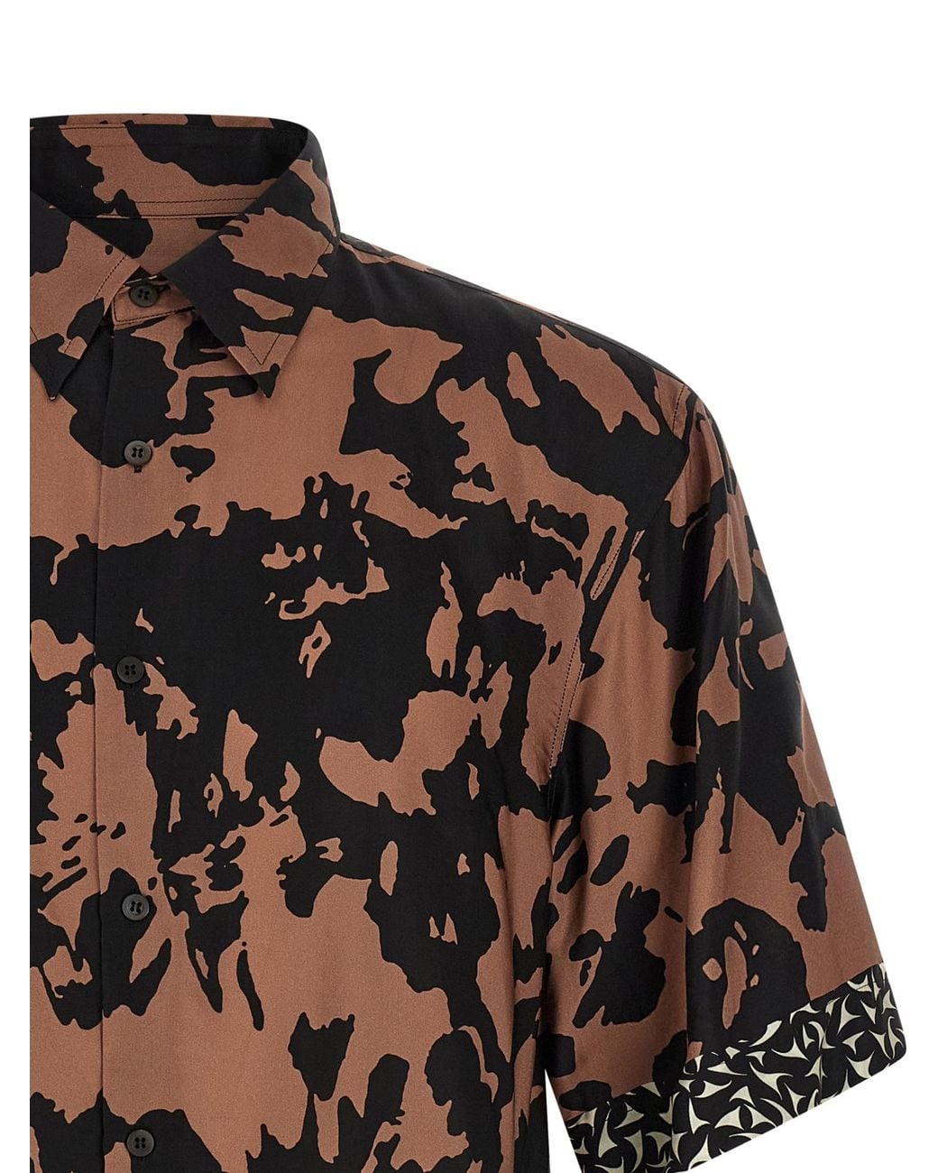 Dries Van Noten Black Cassidye Shirt for men