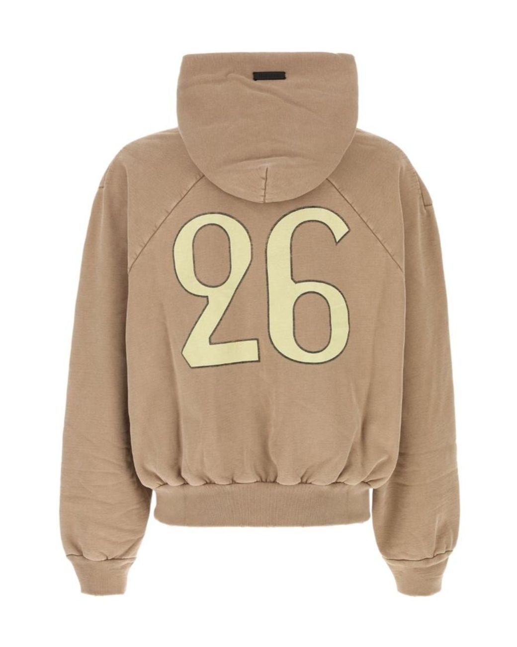 Fear Of God Natural 26 Classic Half Raglan Hoodie for men