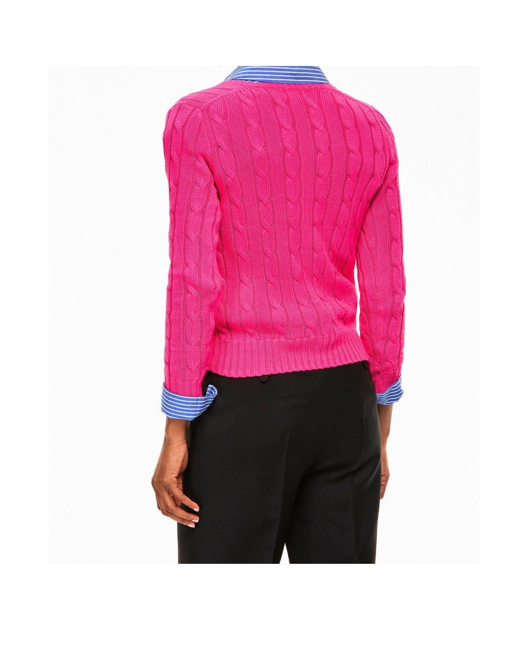 Polo Ralph Lauren Pink Cable Knit Sweater