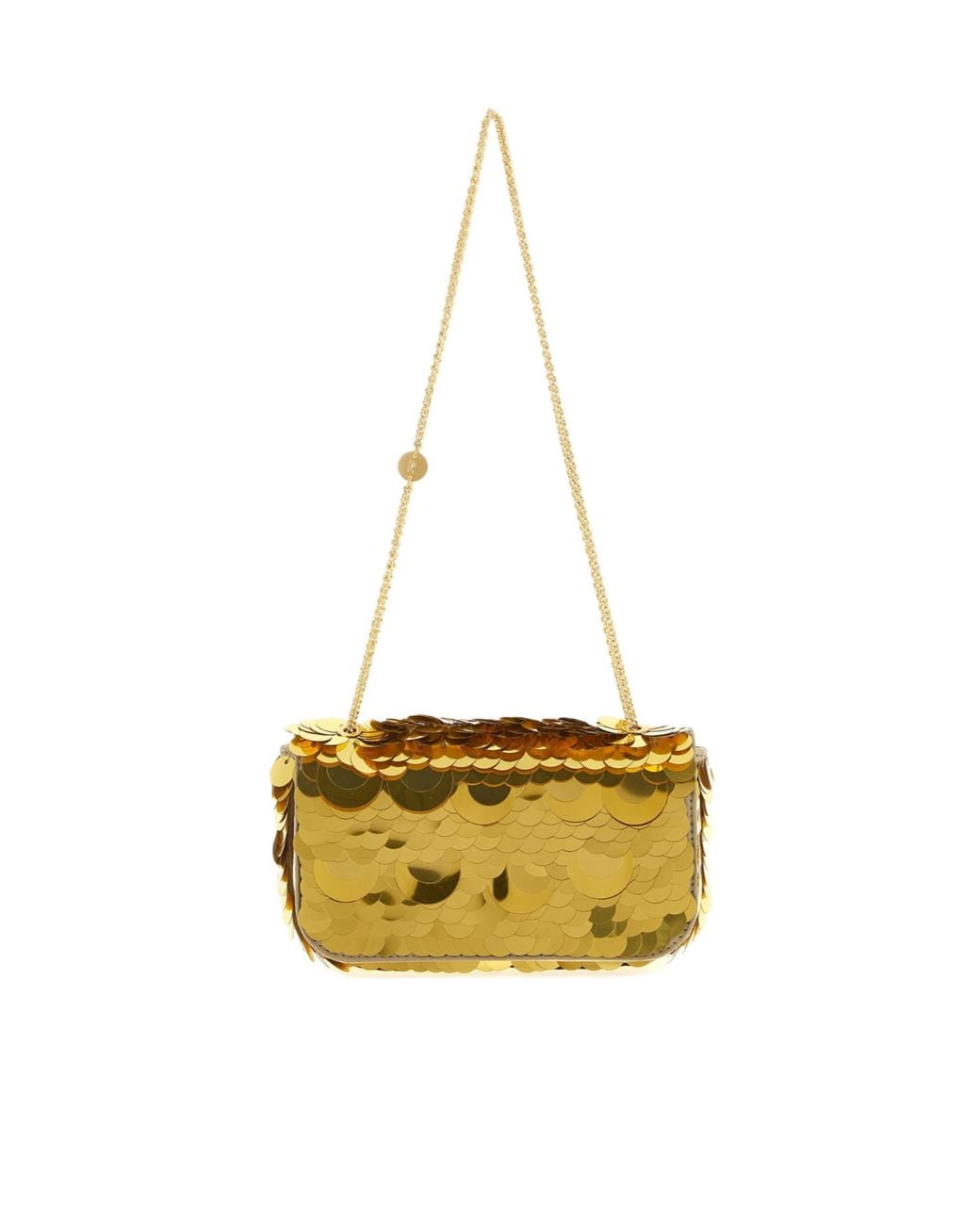 Rabanne Metallic Rabanne Sequin Chain Shoulder Bag
