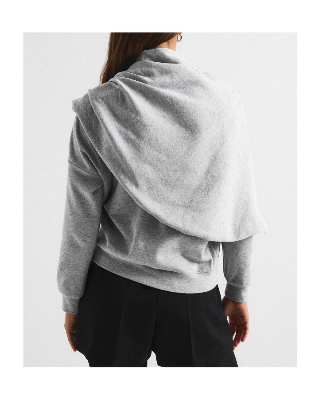 Magda Butrym Gray Light Heather Sweatshirt
