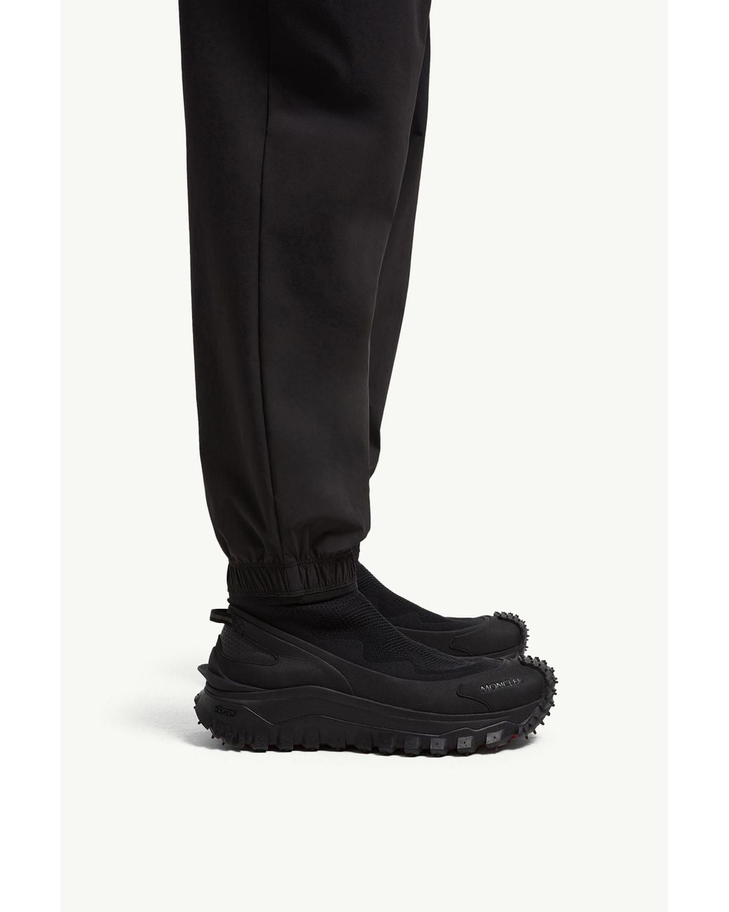 Moncler Black Jogging Pants for men