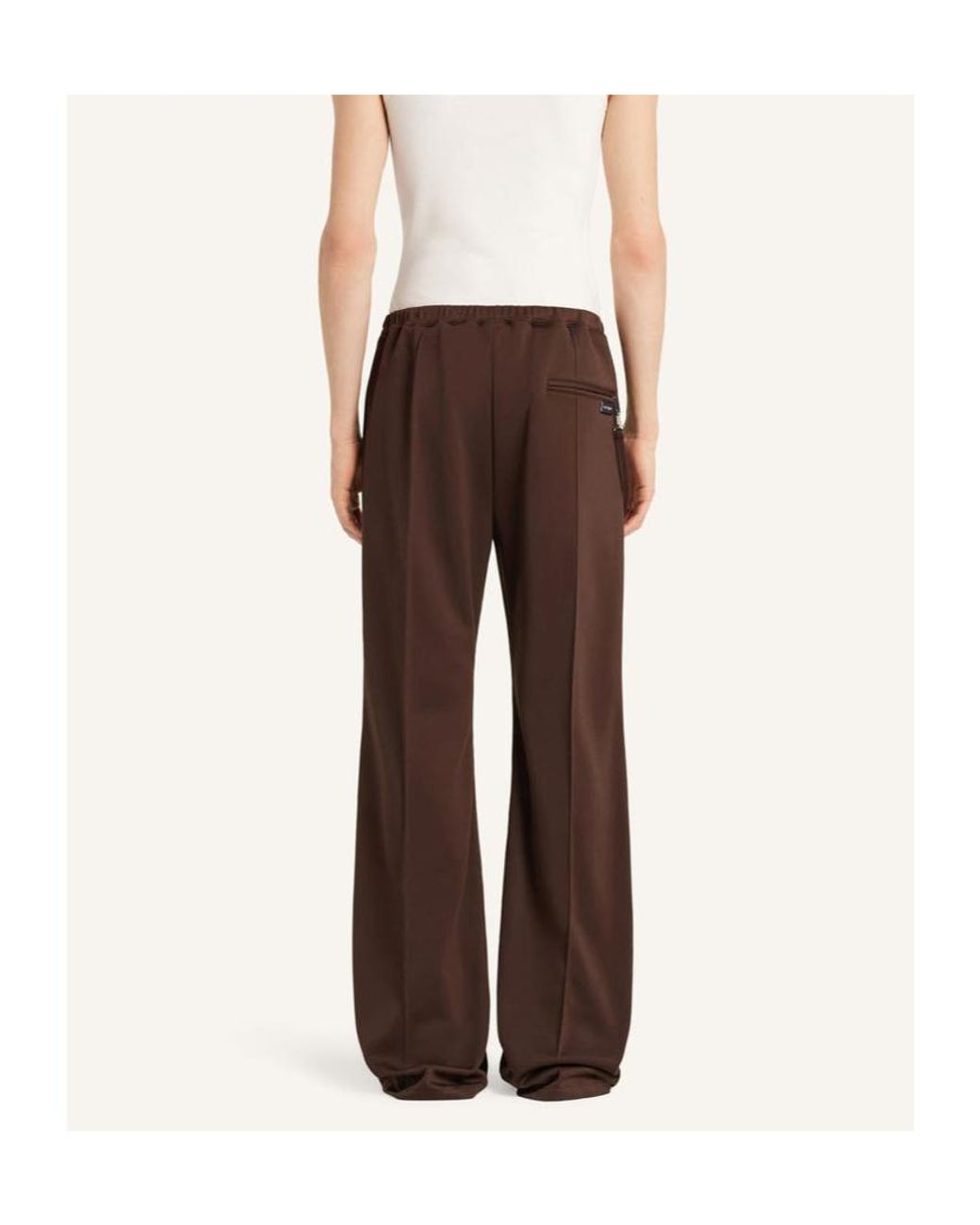 Courreges Brown Courrèges Baggy Tracksuit Pants for men