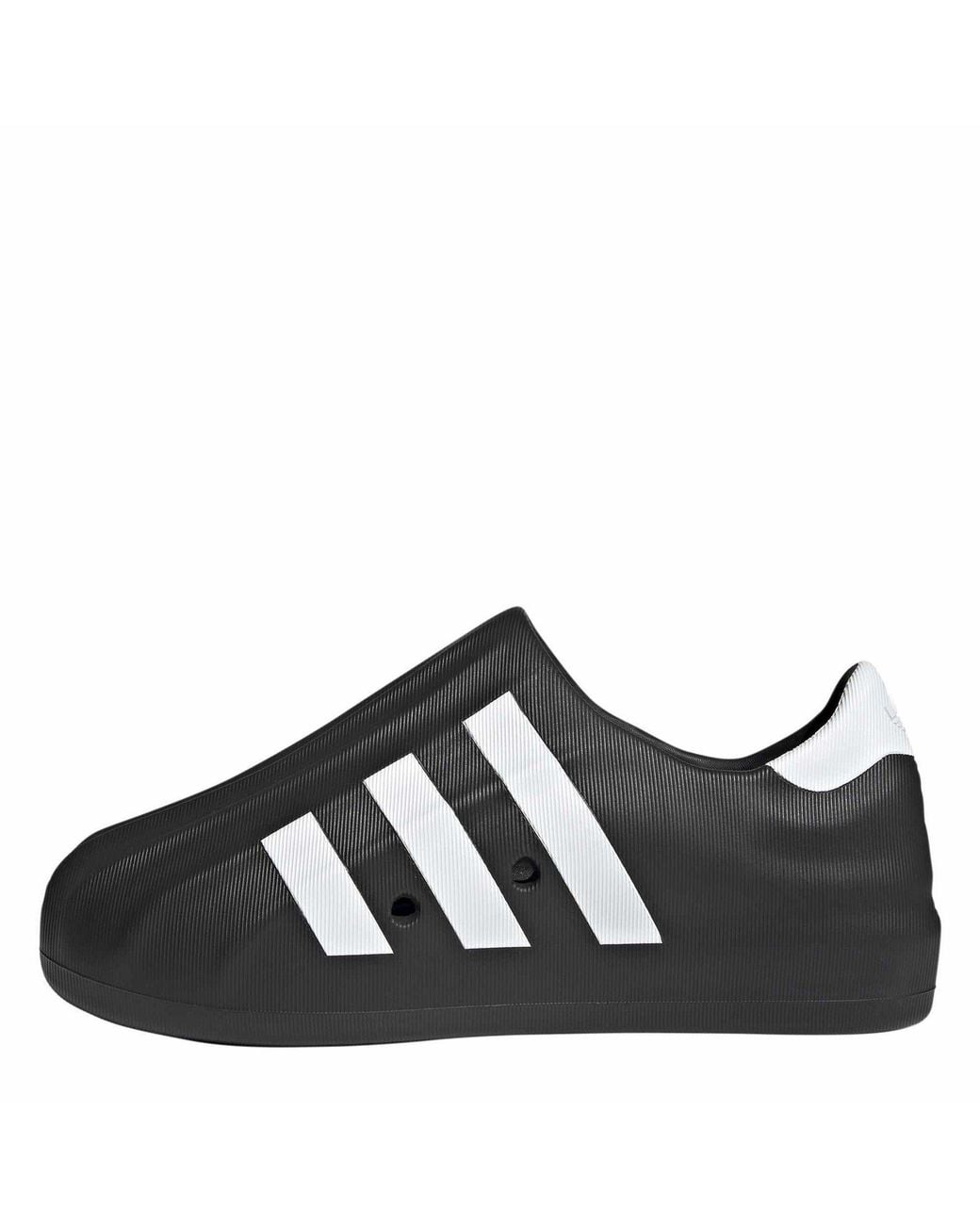 Adidas Originals Black Slip-On Casual Shoes for men
