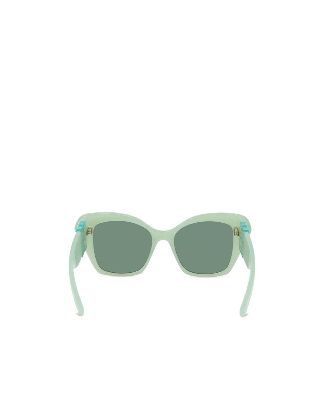 Givenchy Green Eyewear Cat Eye Frame Sunglasses