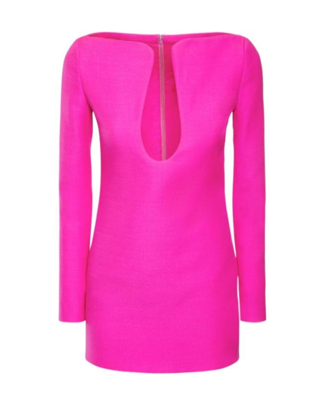 Valentino Pink Long Sleeve Dress