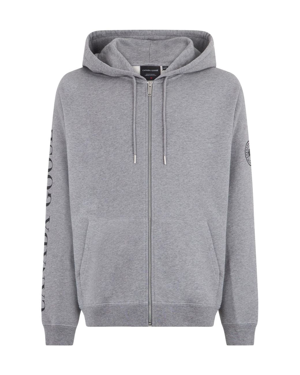 Canada Goose Gray Rove Full Zip Hoodie for men