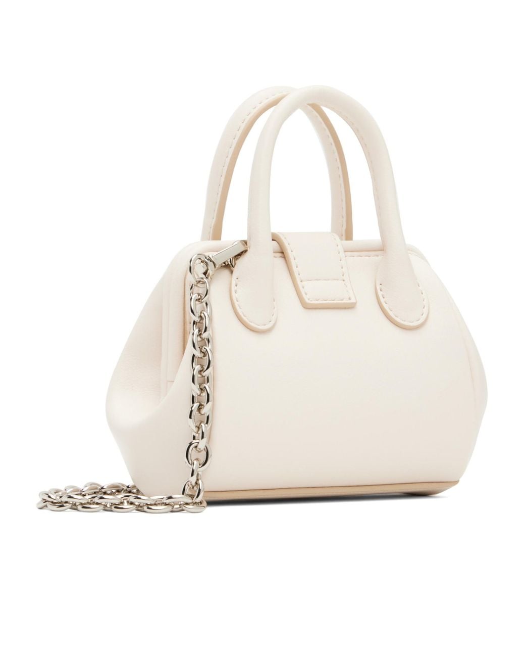 Vivienne Westwood White Pamela Mini Shoulder Bag