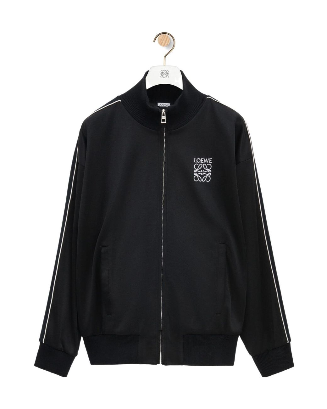 Loewe Black Monogram Track Jacket for men