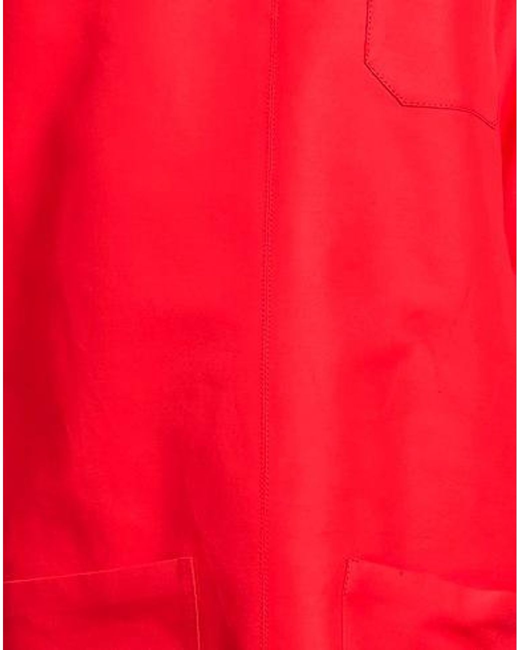 Marni Red Loose T-Shirt Skirt