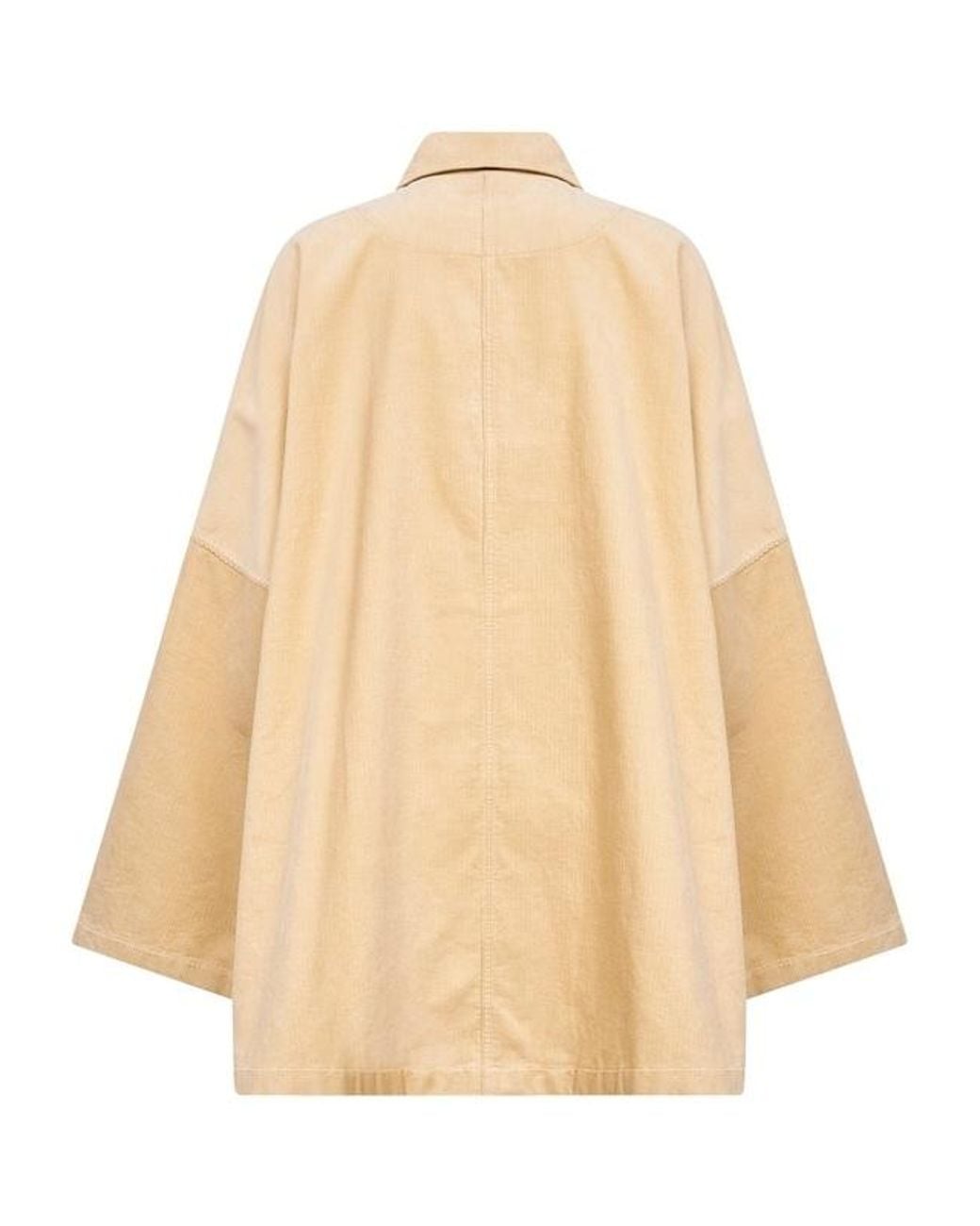 Totême Natural Totême Button-Up Oversized Jacket