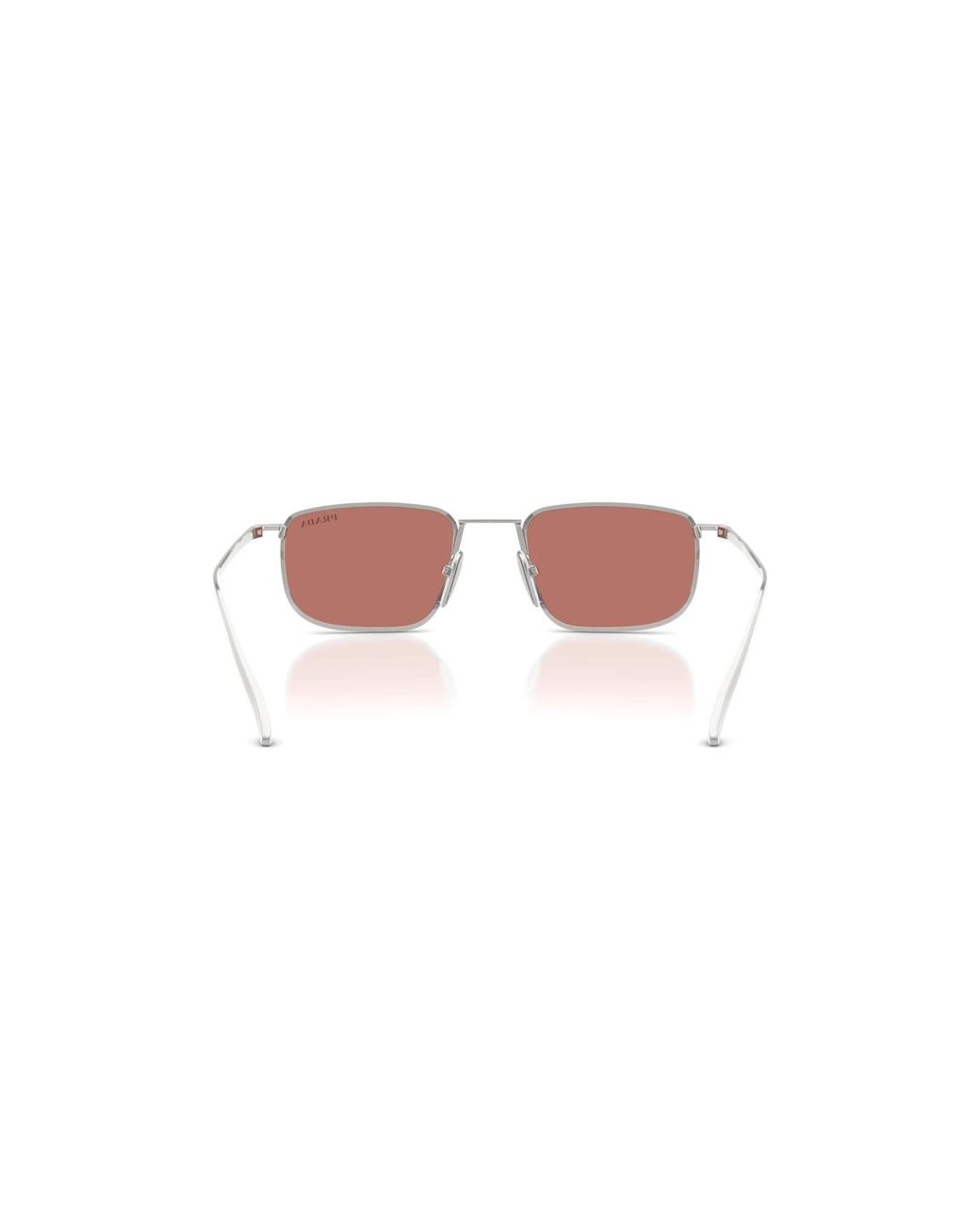 Prada Pink Square Frame Sunglasses for men