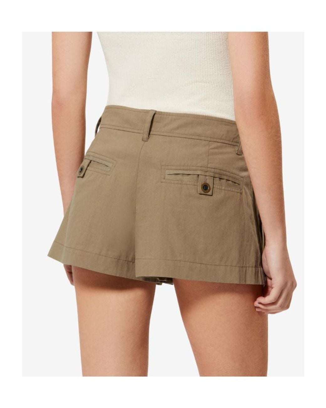 Isabel Marant Natural Barta Shorts