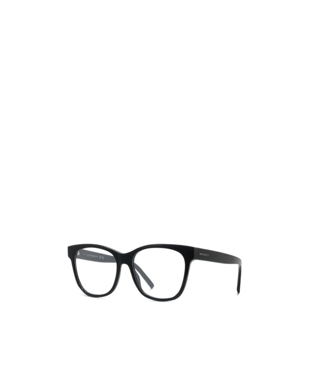 Givenchy White Eyewear Square Frame Glasses