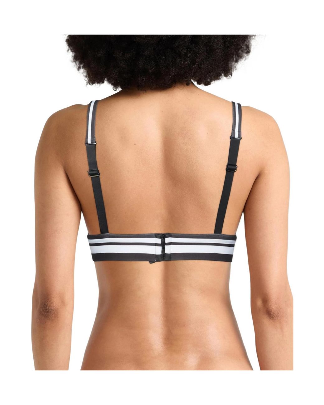 Dolce & Gabbana Black Zebra-Print Bikini Top