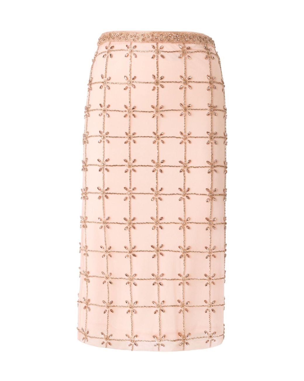 Pinko Pink Calf-Length Skirt
