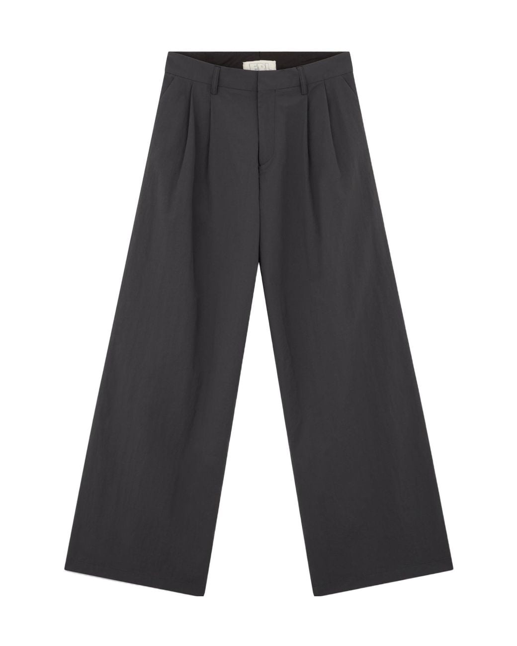 ERL Gray Casual Pants With Belt Loops for men