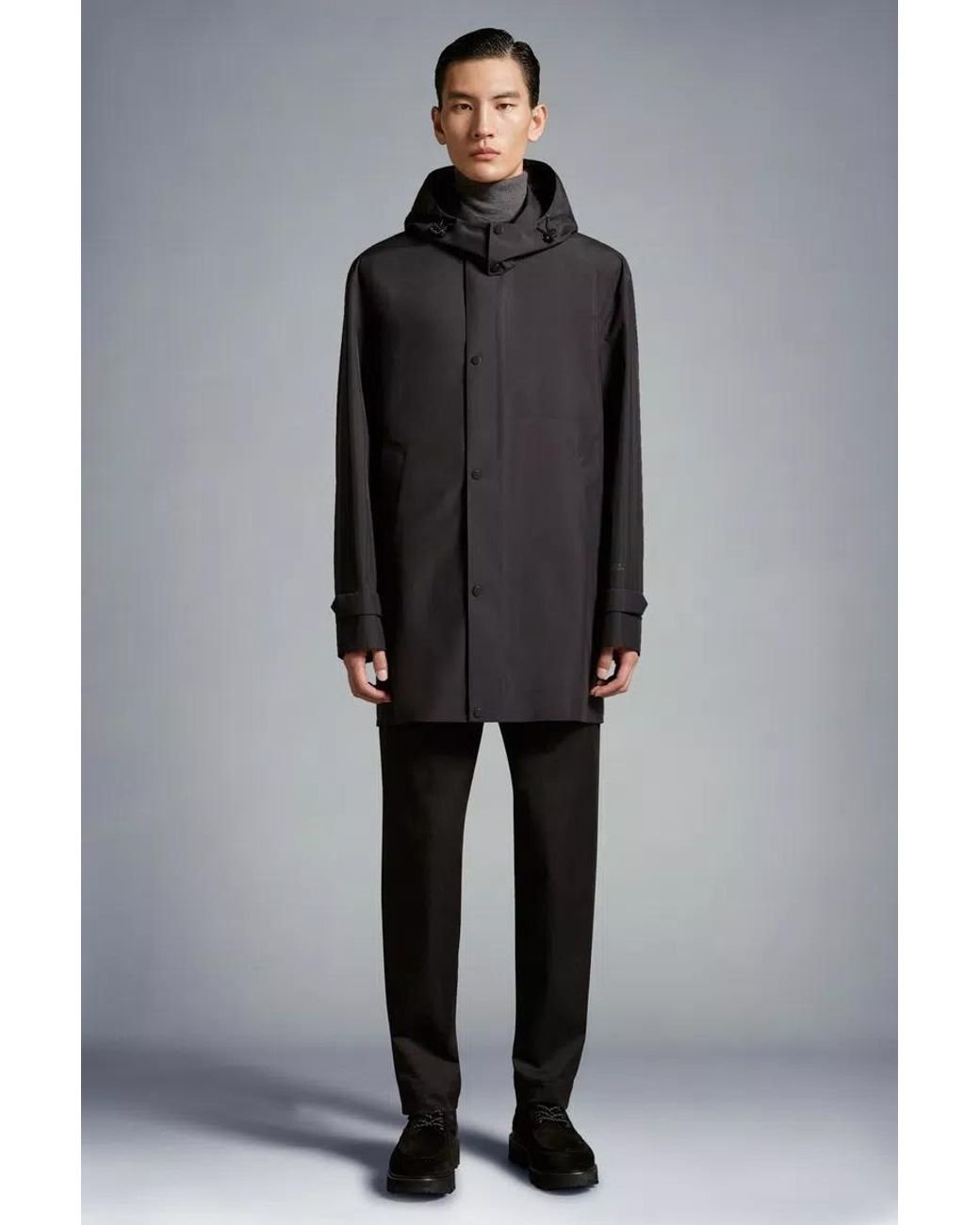 Moncler Black Mongioia Coat for men
