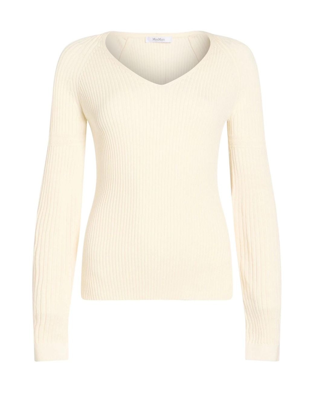 Max Mara Natural Simple Solid-Color Knitted Sweater