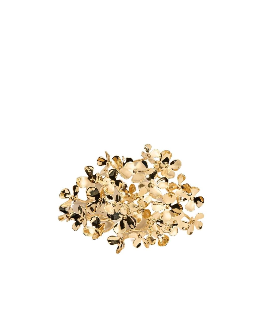 Dior Metallic Hortensia Brooch