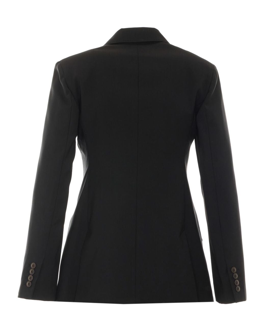 Max Mara Black Patio Single-Breasted Blazer