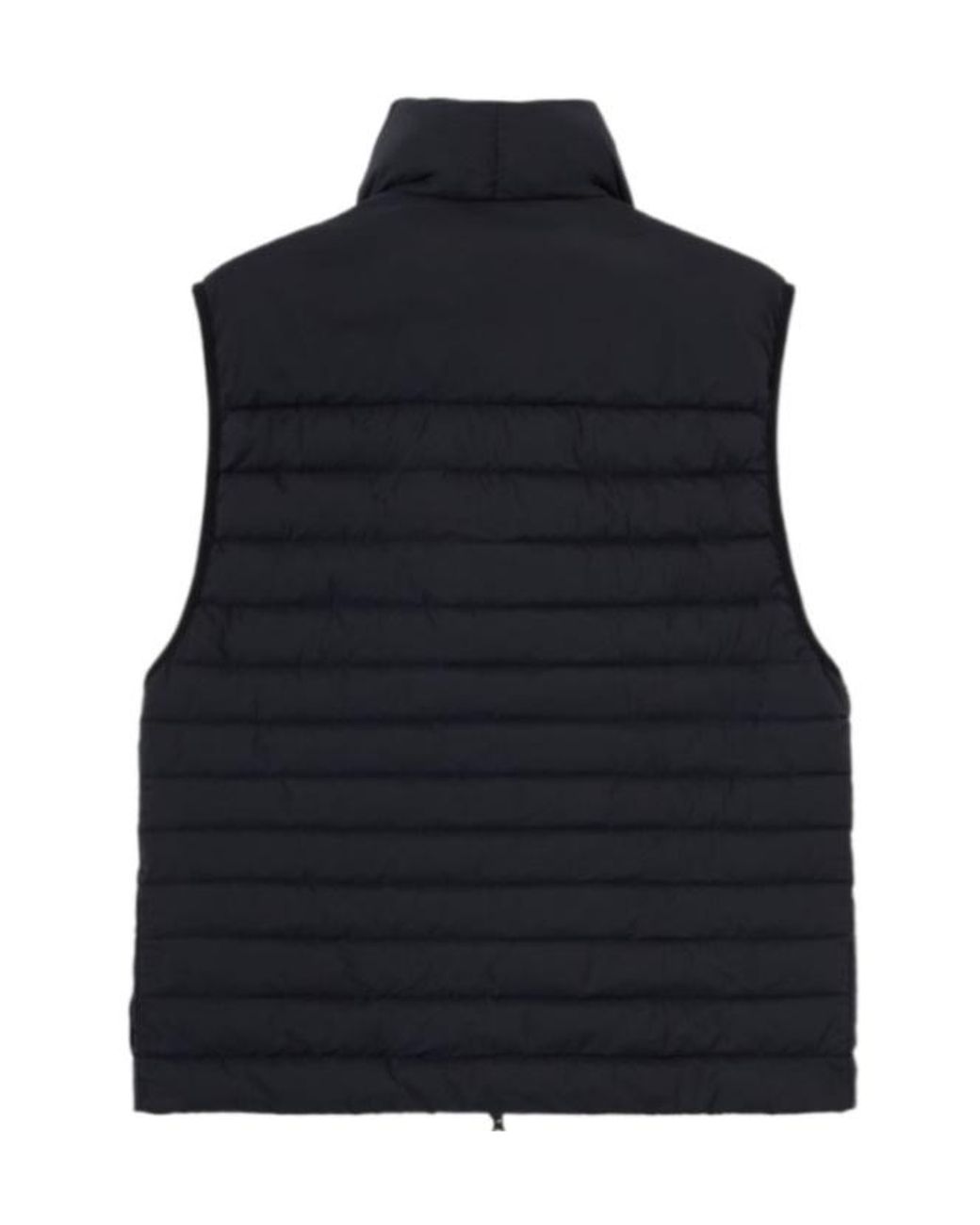 Stone Island Black Padded Down Gilet for men