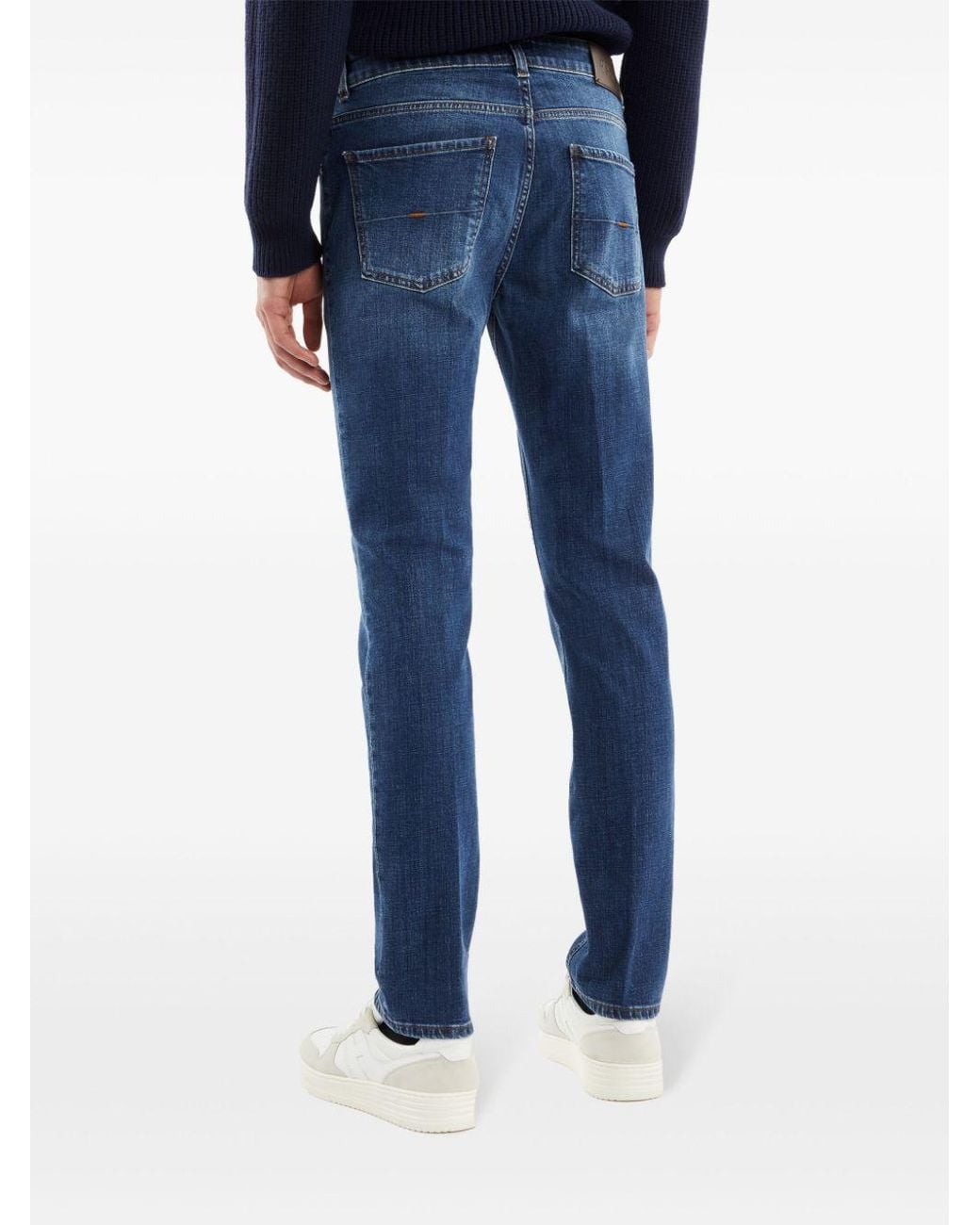 Fay Blue Luor Slim Jeans for men