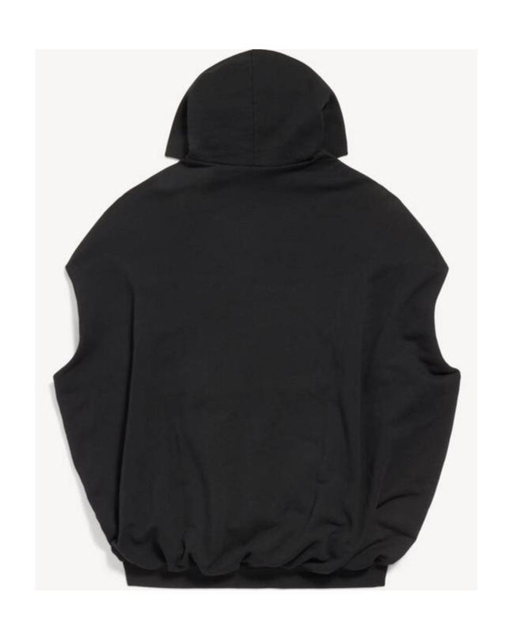 Balenciaga Black You Want A Dance? Sleeveless Hoodie