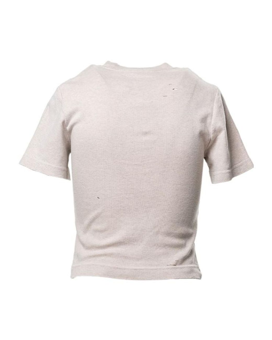 Maison Mihara Yasuhiro White Printed T-Shirt