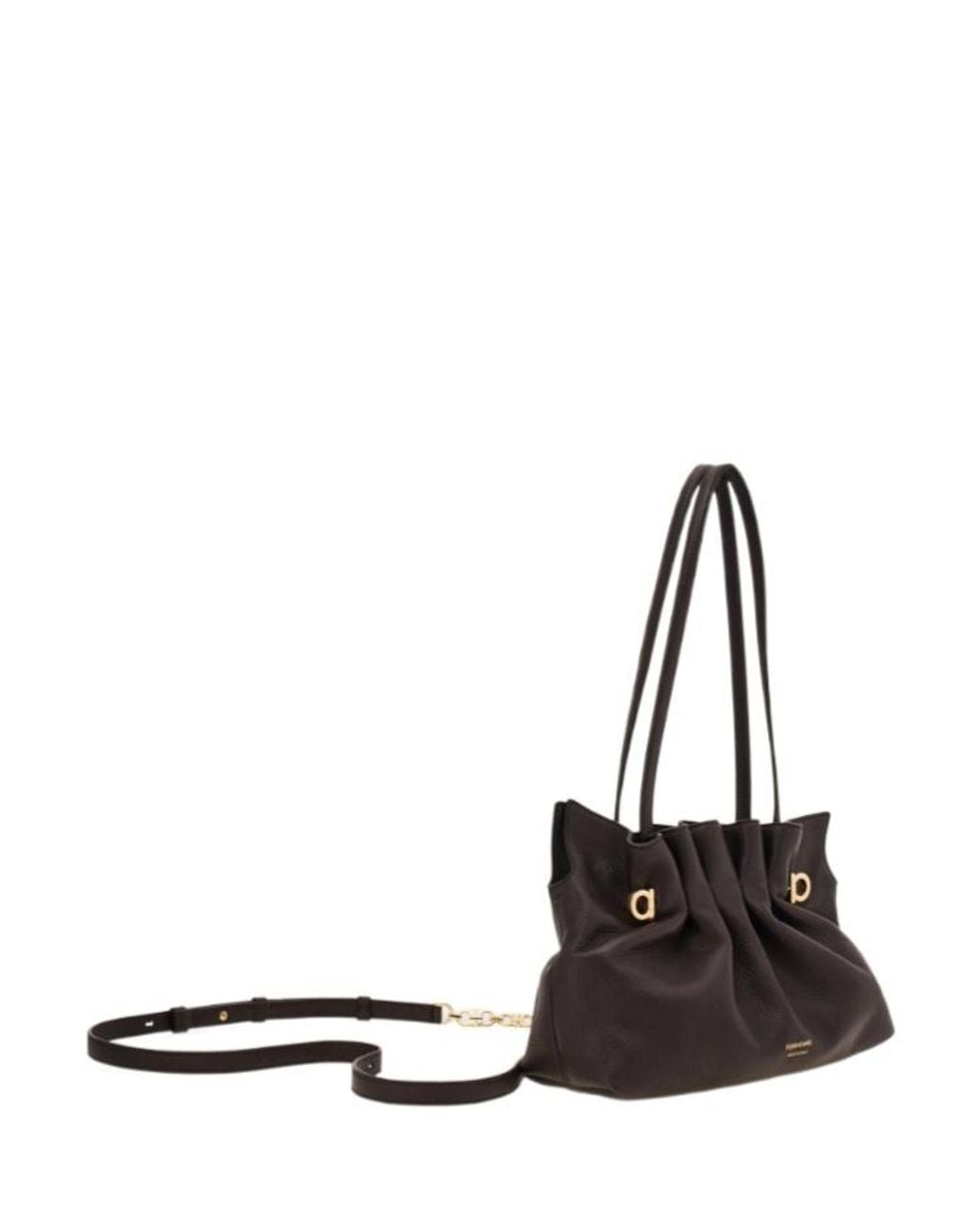 Ferragamo Black Ferragamo Soft-Bag (S)