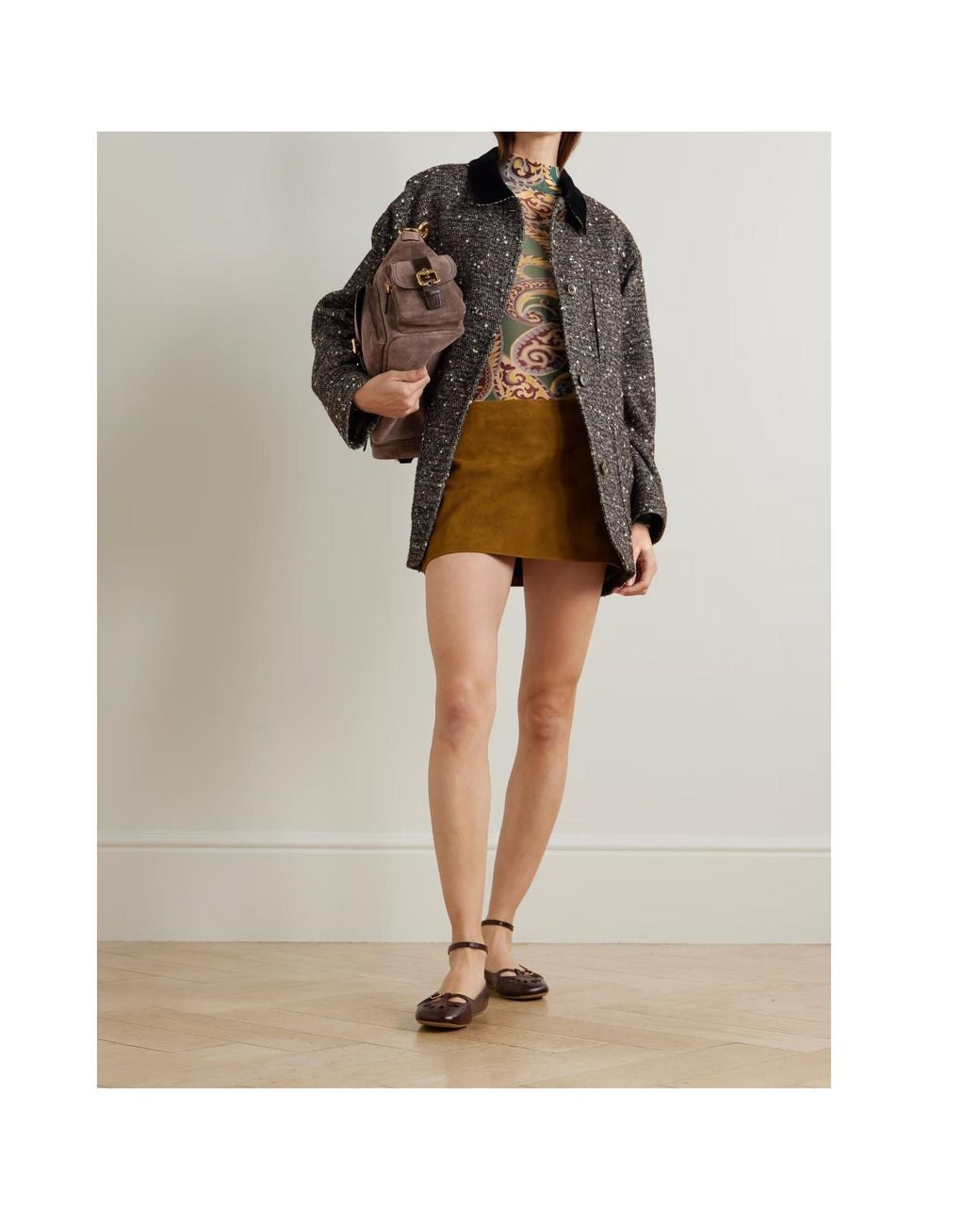 Blazé Milano Brown Long-Sleeved Jacket
