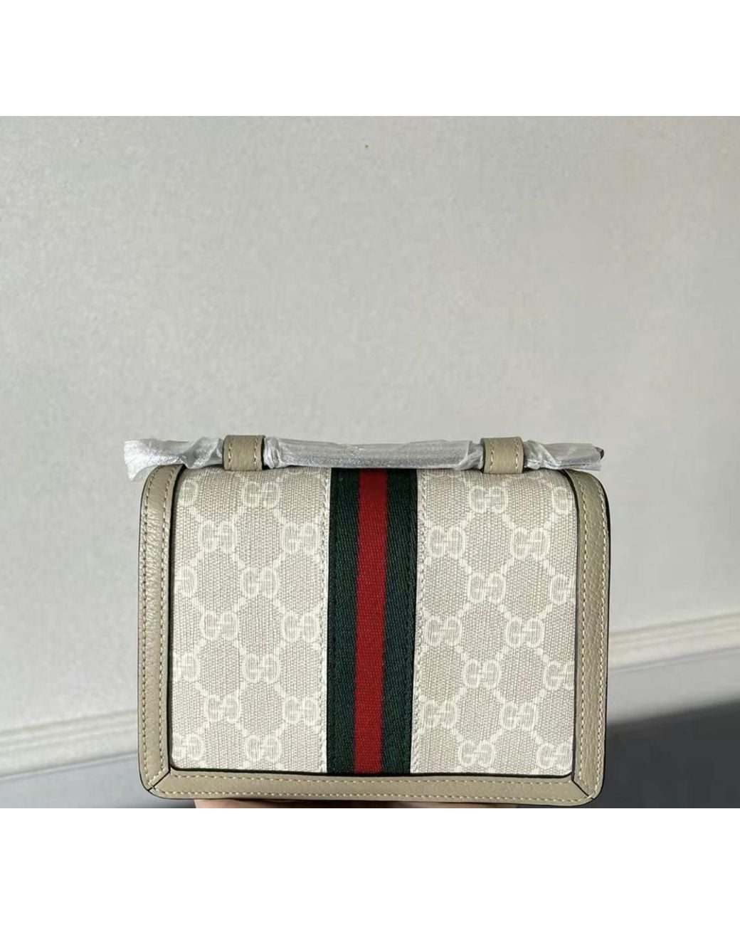 Gucci Metallic Ophidia Mini Top Handle Bag