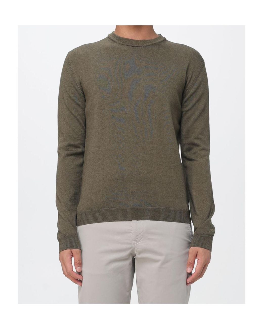 Woolrich Green Knitted Jumper for men