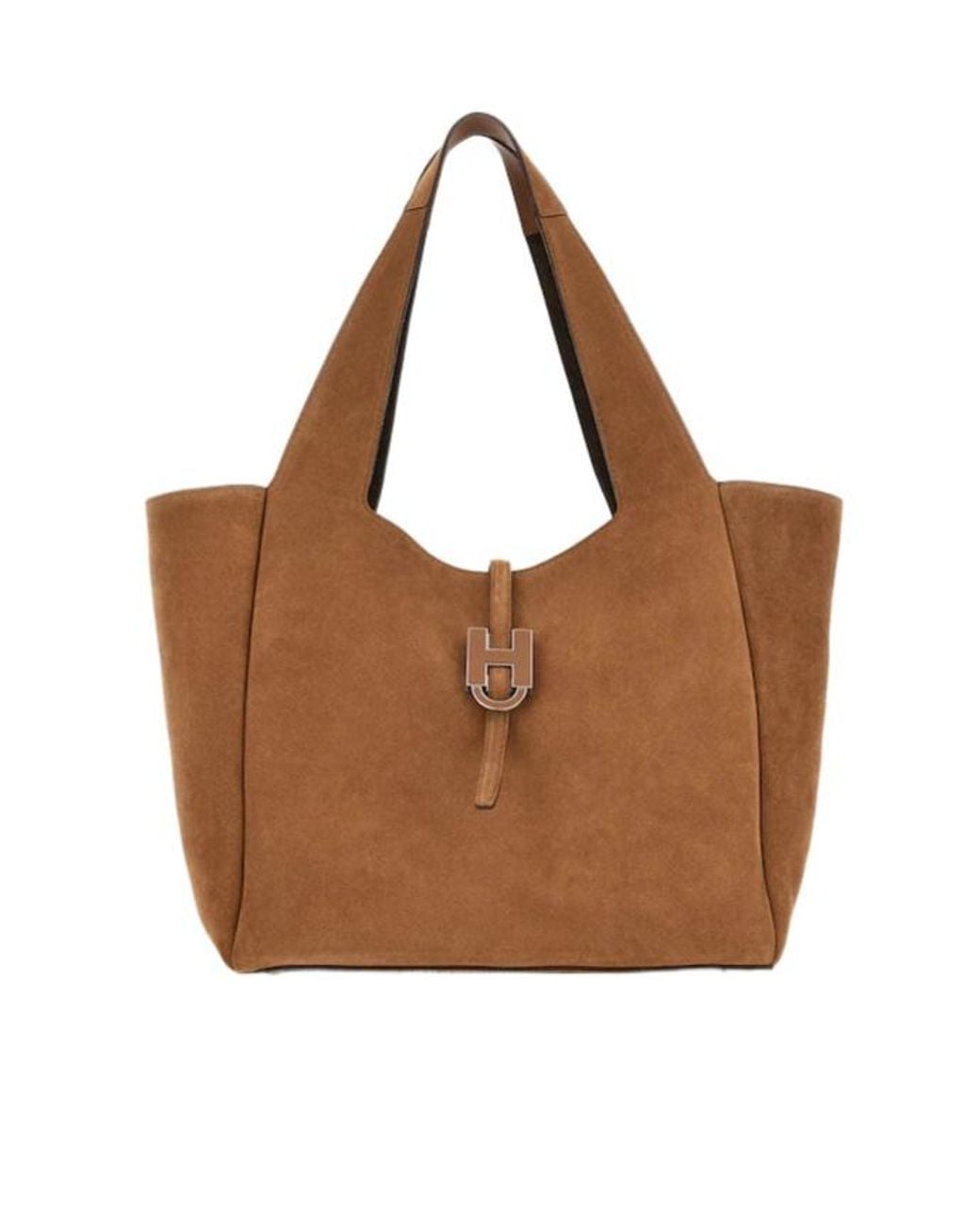 Hogan Brown Trend Shopping Bag