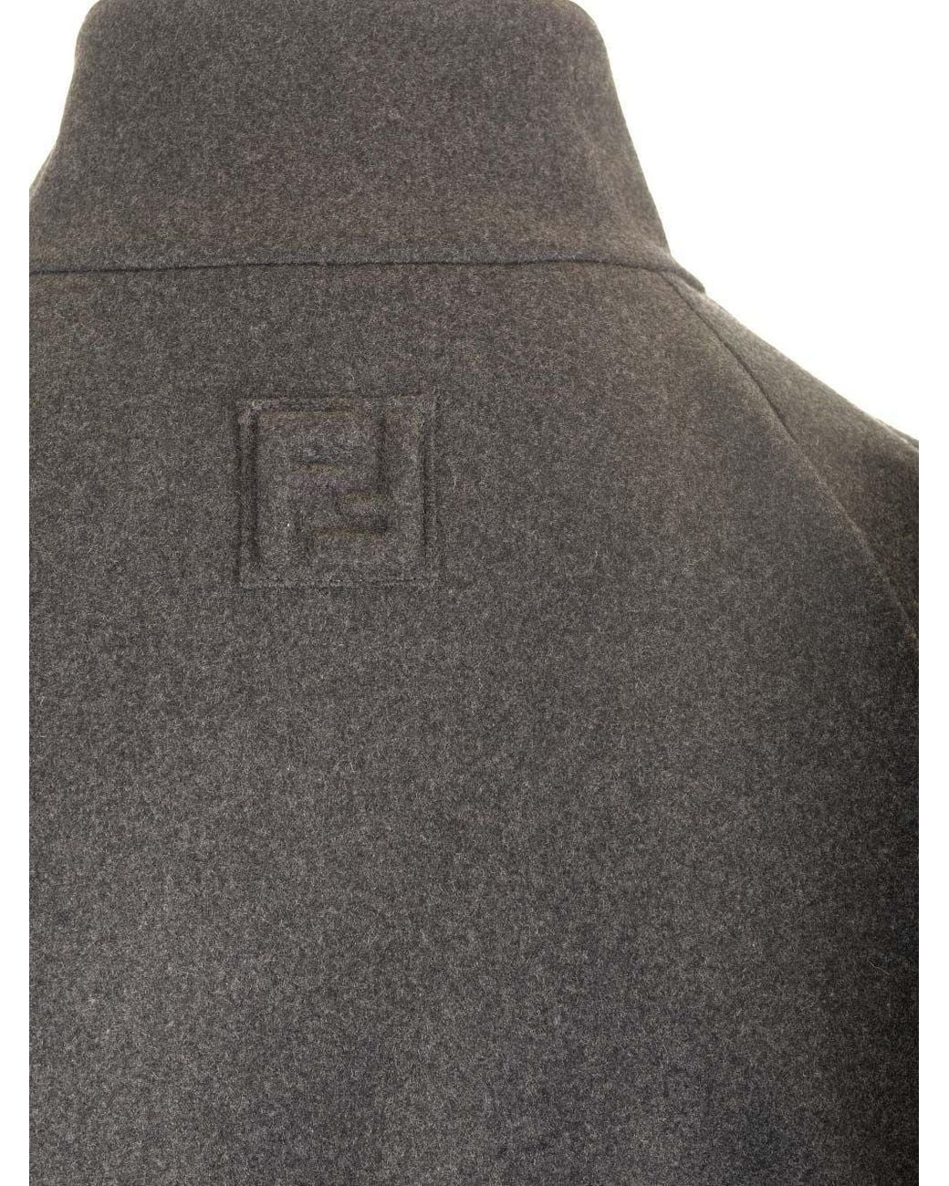 Fendi Gray Jacket for men