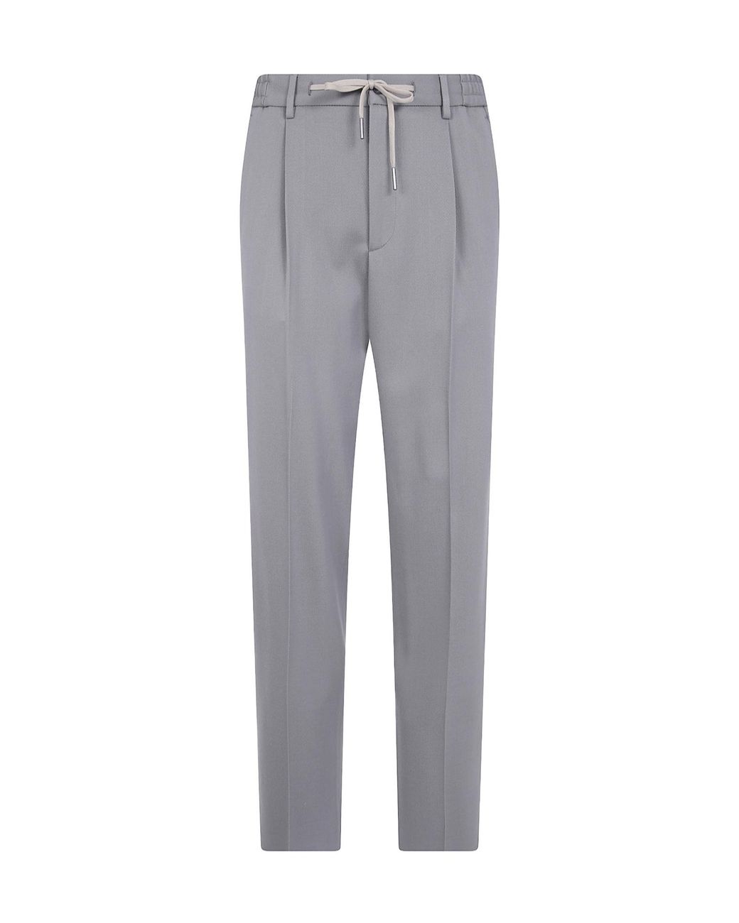 Tagliatore Gray P Clapton Drawstring Trousers for men