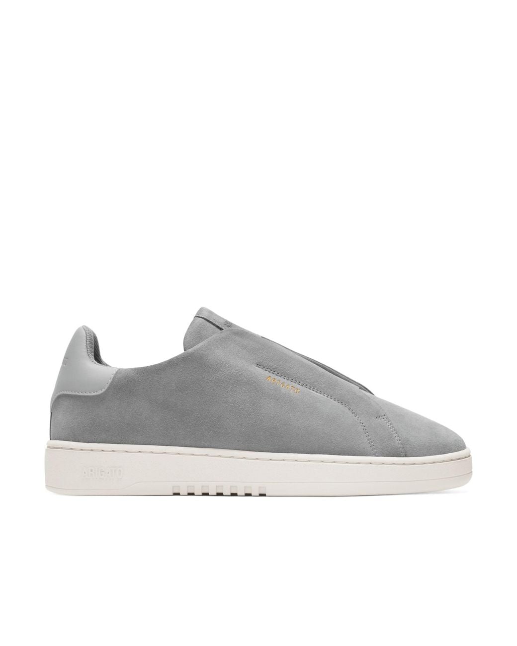 Axel Arigato Gray Dice Laceless Suede Sneakers for men