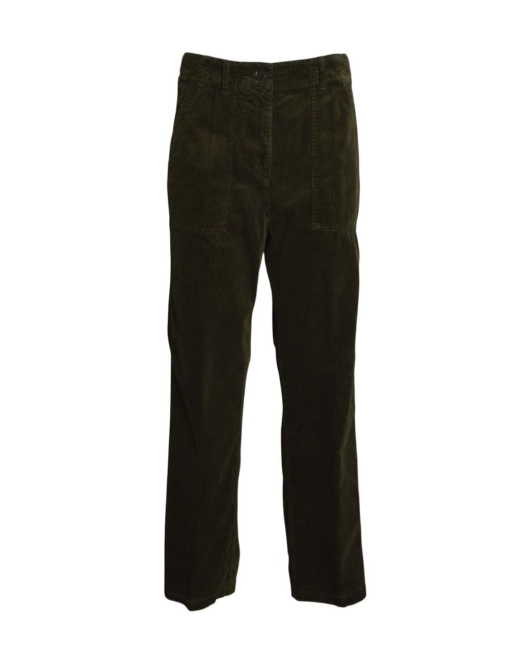 Aspesi Black Logo Casual Pants