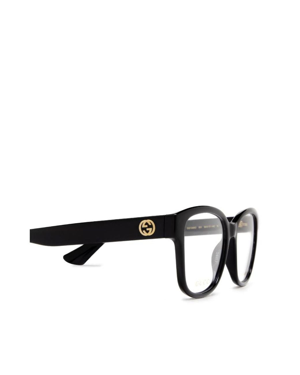 Gucci White Eyewear Rectangle Frame Glasses