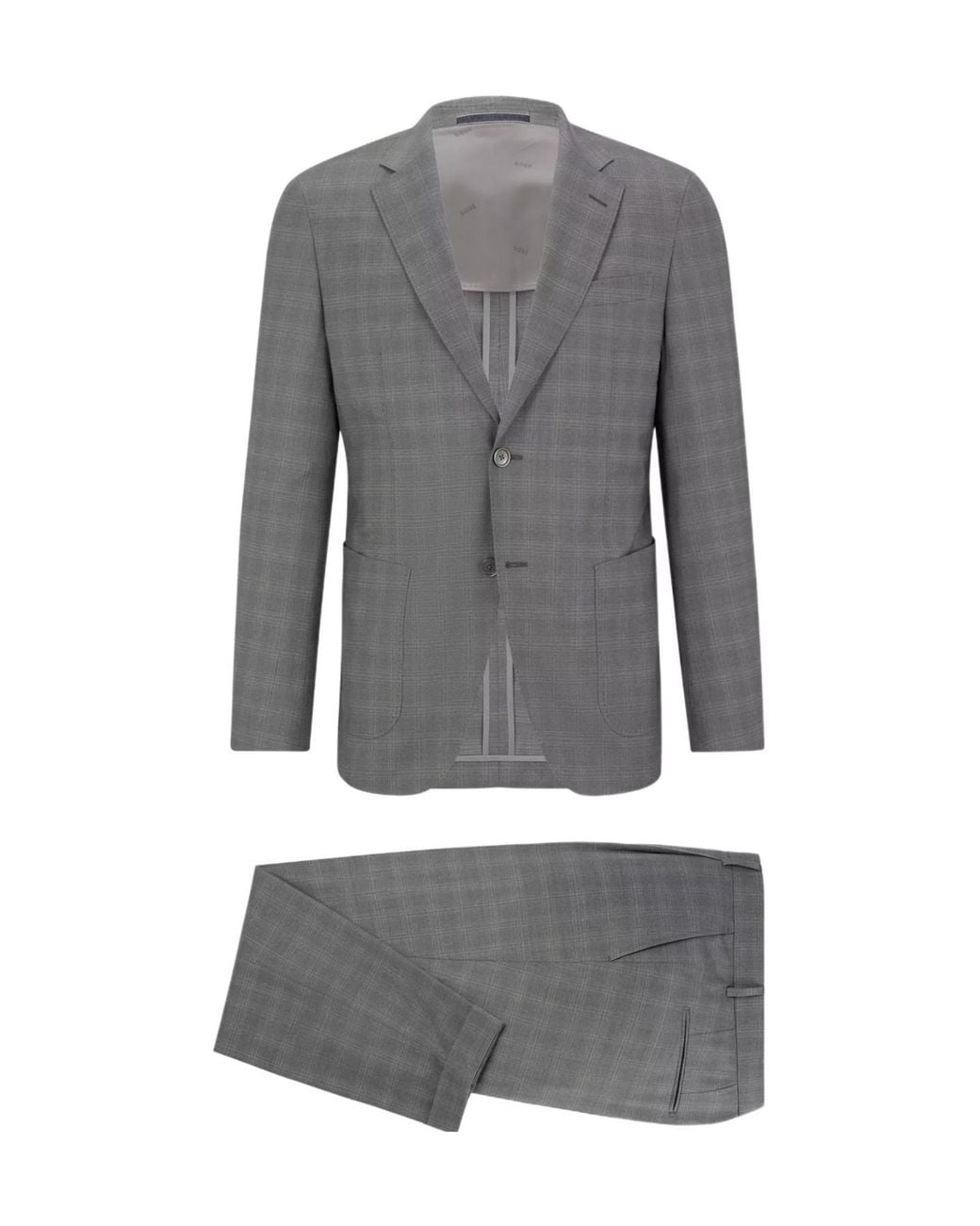 Boss Gray T Heston Suit for men