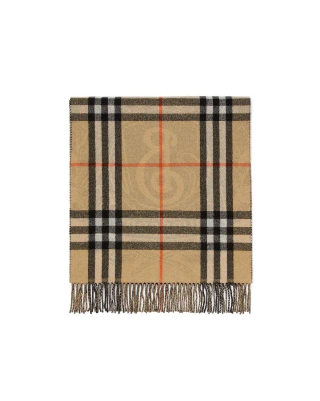 Burberry Multicolor Wide Reversible Stormy Knight Scarf