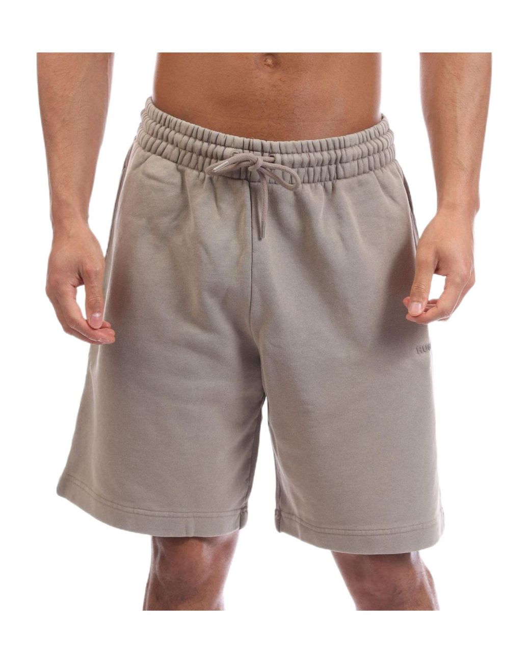 Boss Gray Dupaly Shorts for men